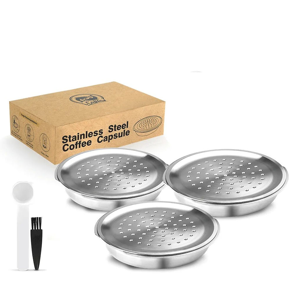 Thumbnail: Stainless Steel Coffee Machine Cup for Senseo 