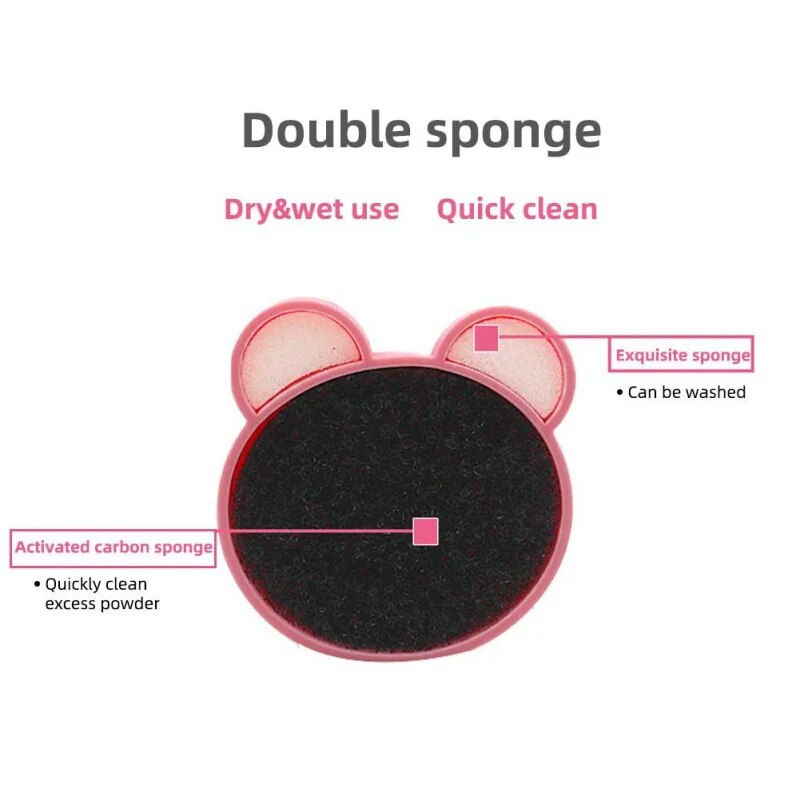 Thumbnail: 1/3pc Makeup Brush Cleaner Pad