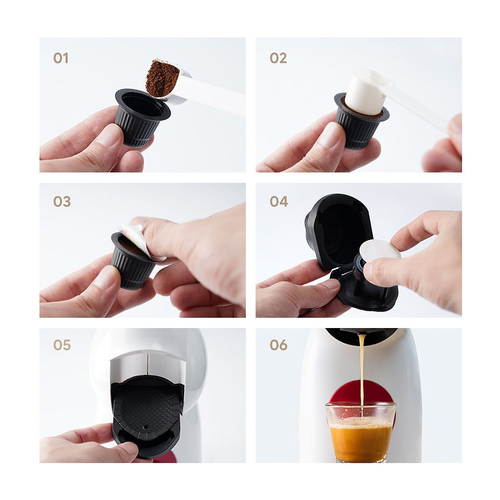 Thumbnail: Reusable Capsule Adapter for Dolce Gusto