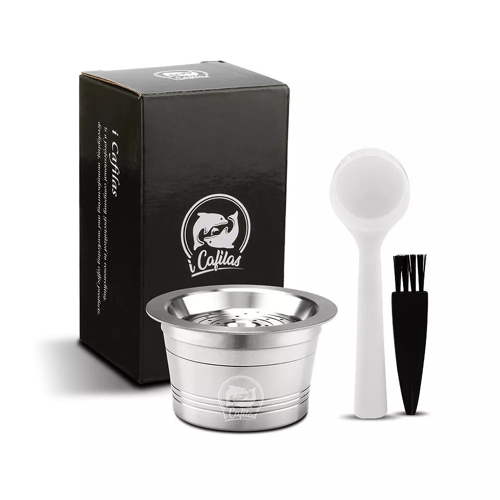 Thumbnail: Stainless Steel Refillable Reusable Coffee Capsule