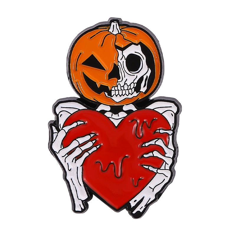 Thumbnail: Funny Halloween Ghost Enamel Pins 