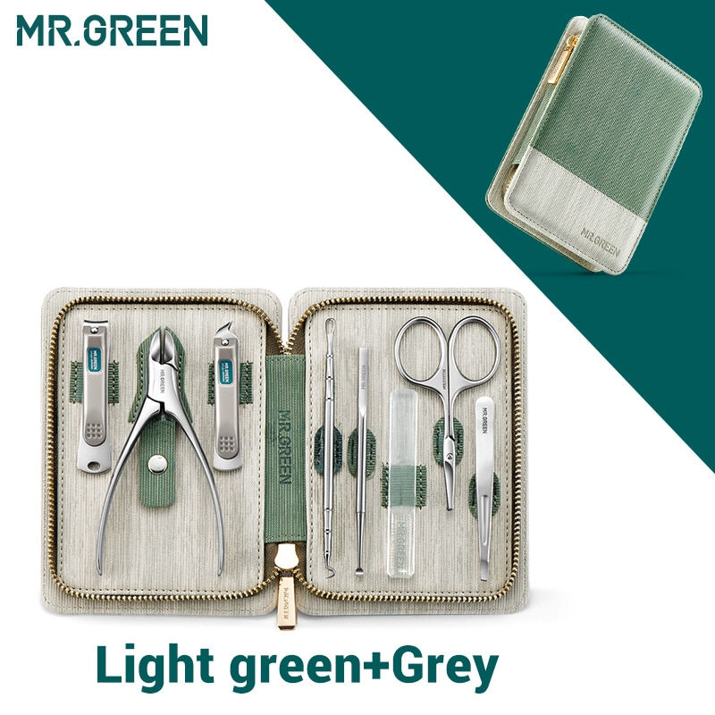 Thumbnail: Stainless Steel Professional Nail Cutter Tools with Travel Case Kit