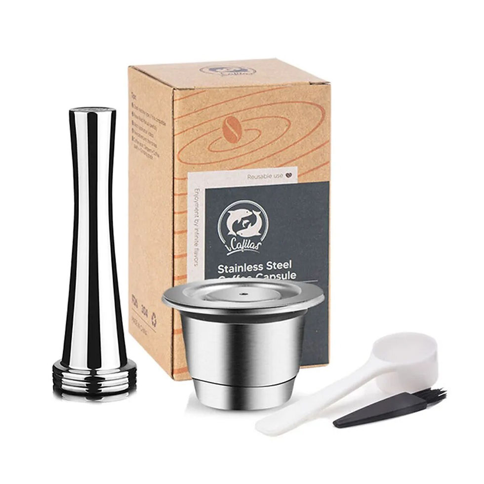 Thumbnail: Reusable Coffee Capsule Pod For Nespresso Machine