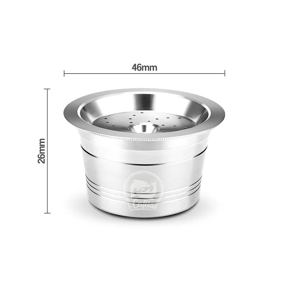 Thumbnail: Stainless Steel Refillable Coffee Pods for Aidl, Tchibo, Caffitaly