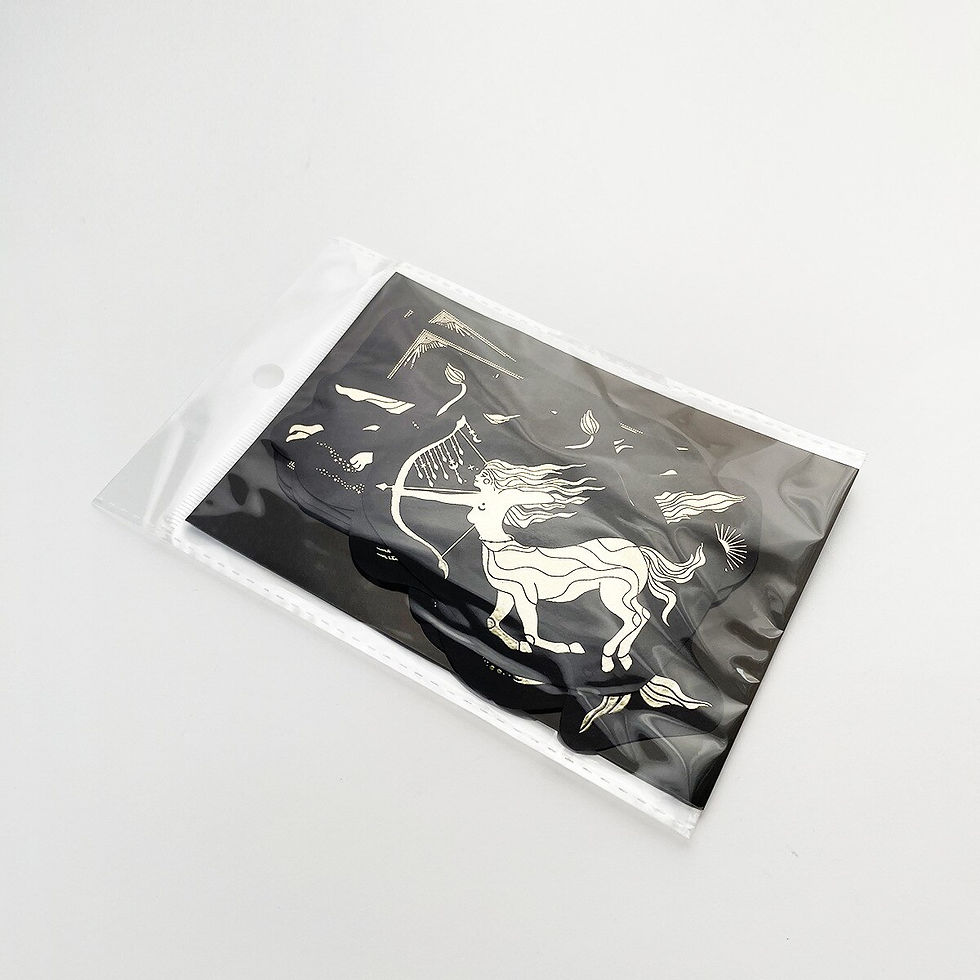 Thumbnail: Tarot cards featuring gold foil constellations.