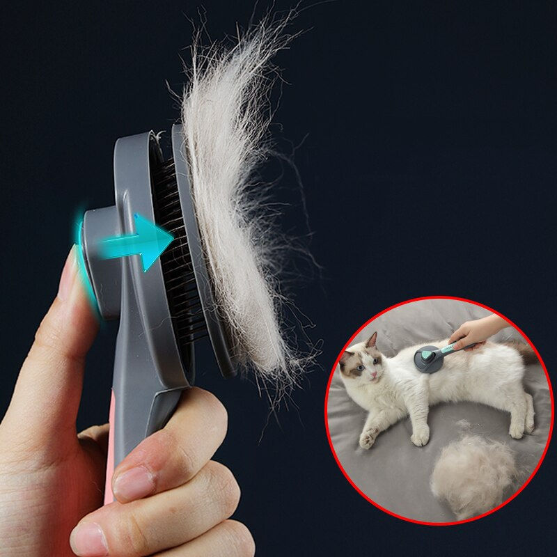Thumbnail: Self Cleaning Cat Brush