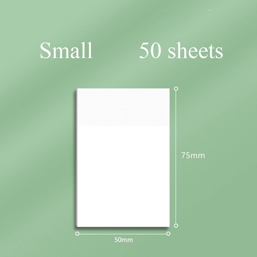 Thumbnail: Transparent Sticky Notepads