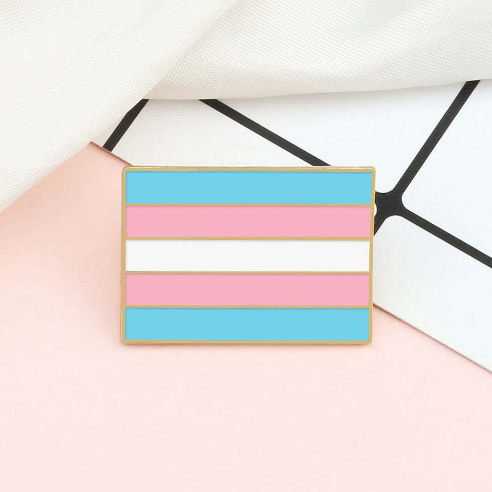 Thumbnail: Transgender Pride Enamel Pin 