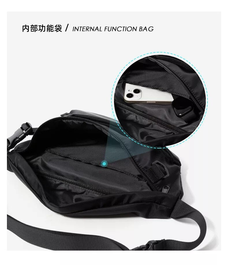 Thumbnail: Oxford Waterproof Crossbody Bag