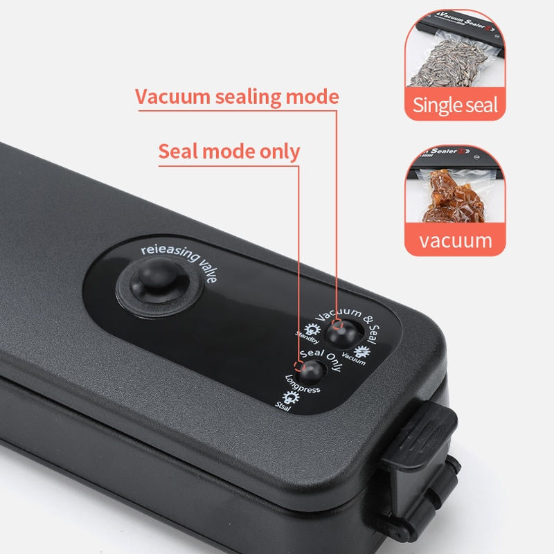 Thumbnail: Vacuum Sealer Packaging Machine with Free 10pcs Vacuum bags 