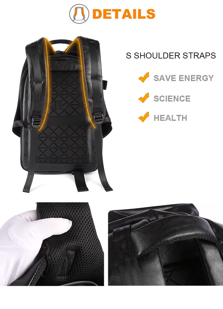 Thumbnail: Male Vintage Waterproof Backpacks