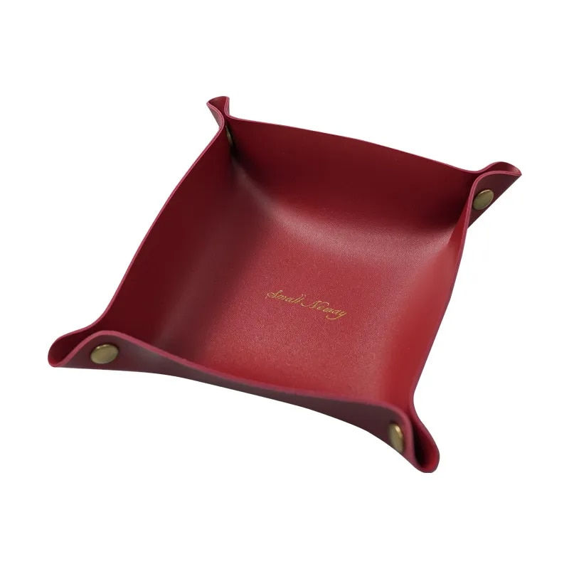 Thumbnail: Nordic Style Leather Storage Tray