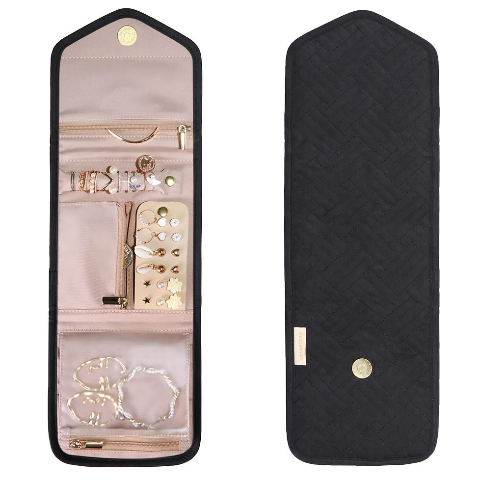Thumbnail: Foldable Jewelry Roll for Journey