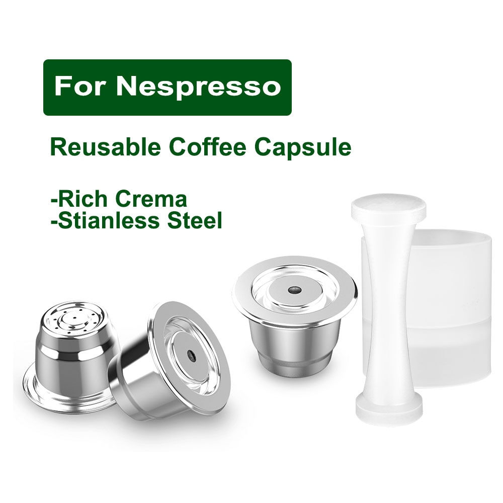 Stainless Steel Refill Capsule For Nespresso