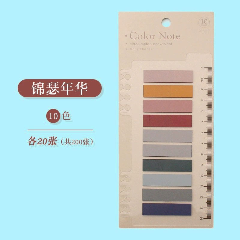 Thumbnail: Sticky Notes Set with Ruler for Index Tabs