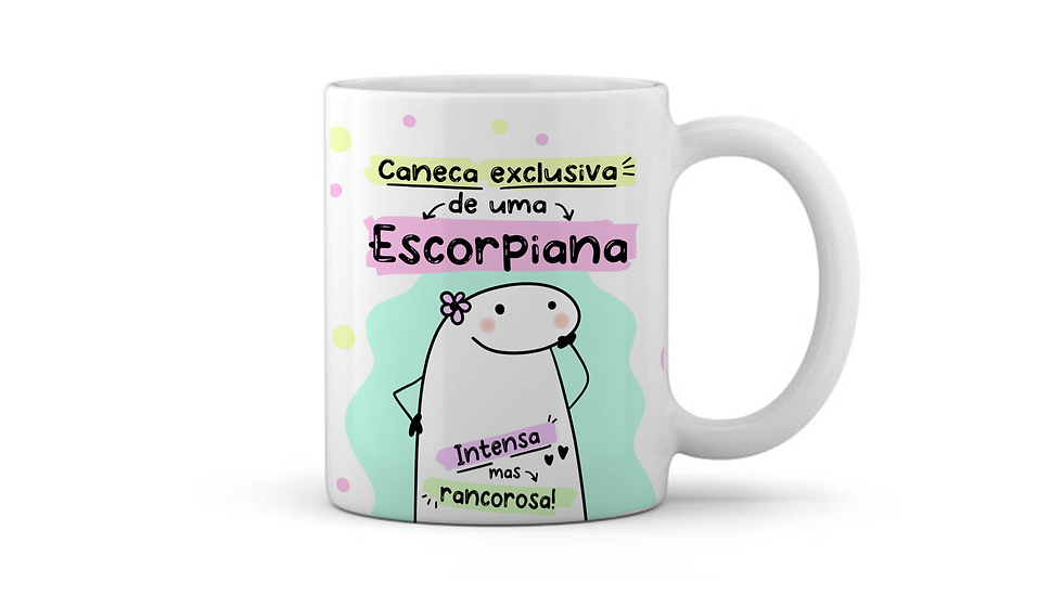 ESCORPIANA - CANECA EXCLUSIVA