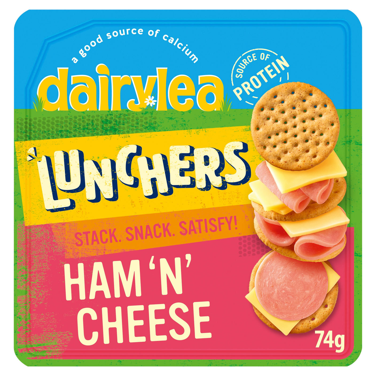 Dairylea Lunchers Ham 'N' Cheese 74g 