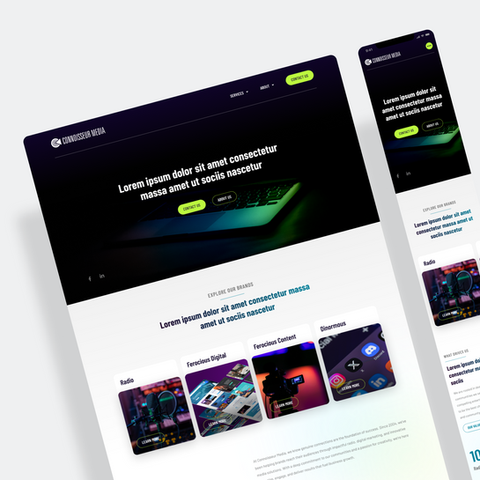 Connoisseur Media Webiste