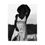 Thumbnail: Printed Black and White photo wall art Bohemian Woman Poster 