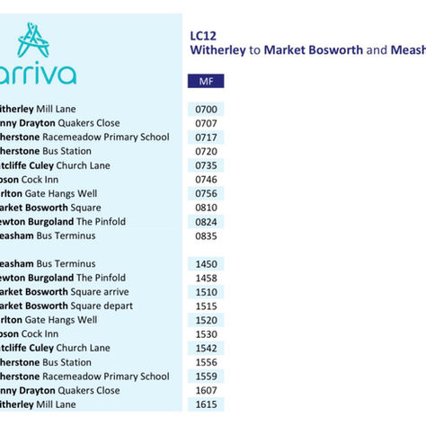 BUS SERVICE - residents express concerns about the early start for school children