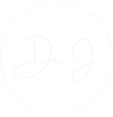 Dr. J logo featuring Dr. Joshua Fredenburg's signature, encircled by the words 'Inspire, Empower, Transform.