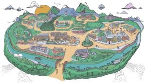 Scenes from Coltsfoot Vale. Image © Emily Allbon