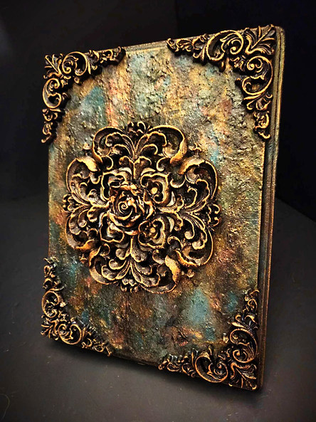 wall decor, mixed media, unique