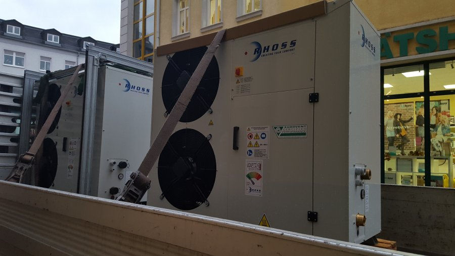 Austausch Kaltwassersatz-Anlage