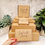 Thumbnail: Sent With Love Empty Kraft Gift Box. Hamper Box. Birthday Box. Eco Royal Mail Large Letter, Mini, Small, Medium, Large Parcel