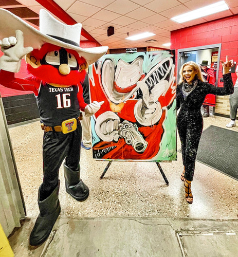 Texas Tech Halftime Show Red Raider Speedpainting