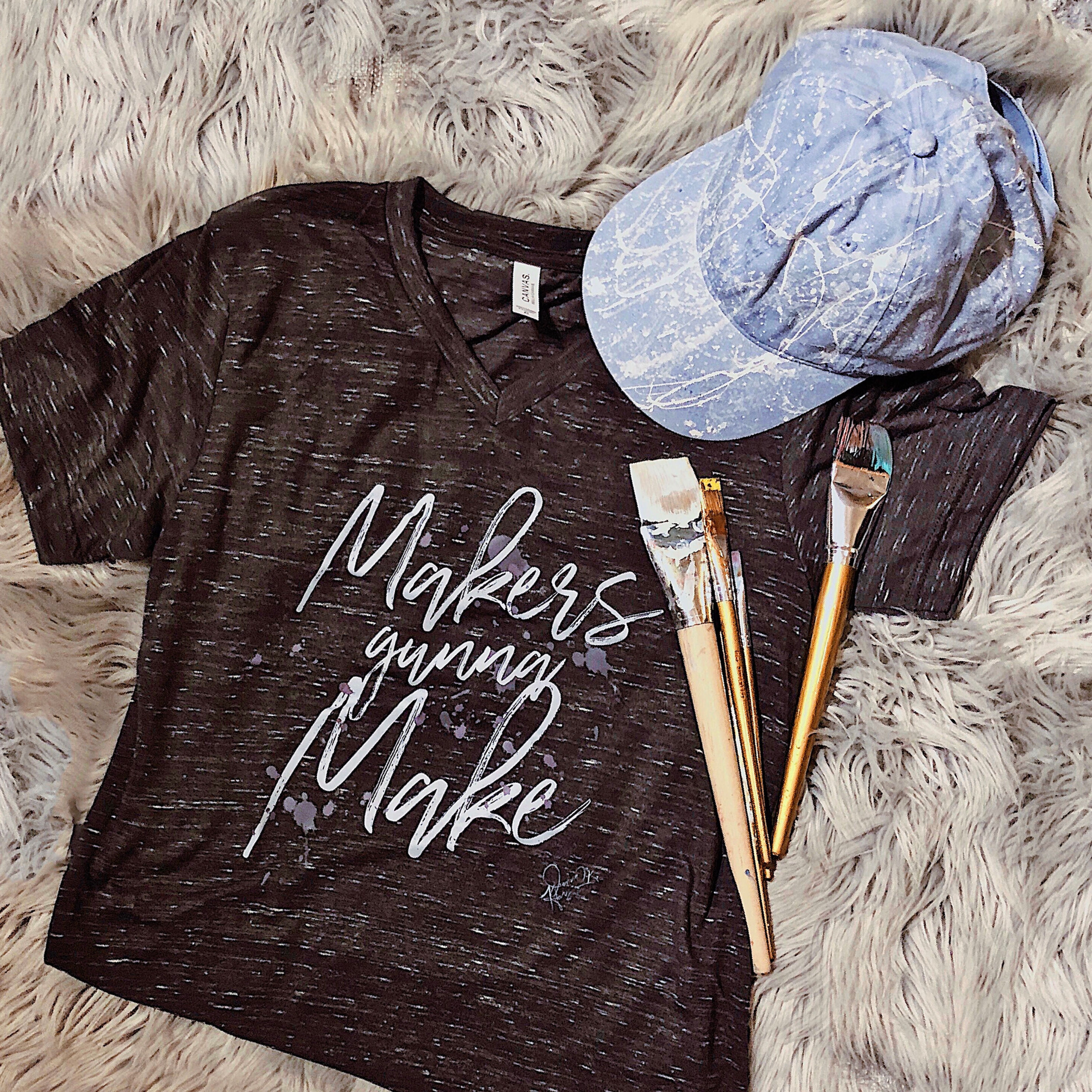 Makers Gunna Make tee (grey)