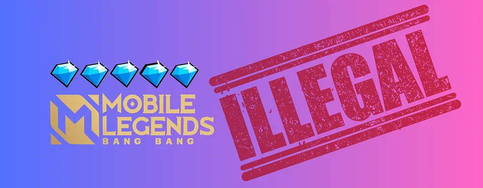 Ilustrasi Top up ML ilegal