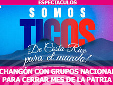 Pachangón con grupos nacionales para cerrar mes de la Patria