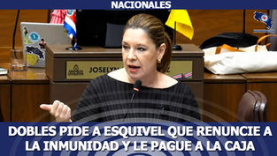 Claudia Dobles pide a Marta Esquivel que renuncie a la inmunidad y le pague a la Caja