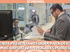 Hacienda presenta reforma para devolver más rápido IVA a hogares pobres