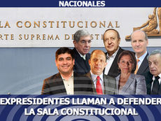 Expresidentes llaman a defender la Sala Constitucional y piden nombrar magistrados suplentes