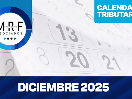 Calendario Tributario Diciembre 2025