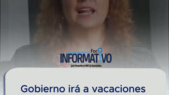 Gobierno irá a vacaciones durante una semana en julio