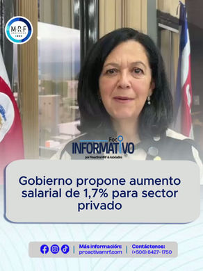 Igual que patronos, gobierno propone aumento salarial de 1,7% para sector privado