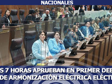 Tras siete horas de sesión 27 diputados aprueban en primer debate ley de Armonización Eléctrica