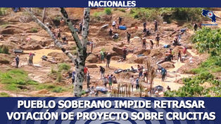 Pueblo Soberano impide retrasar votación de proyecto sobre Crucitas