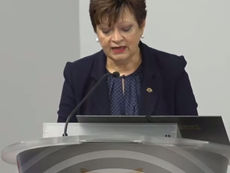 Presidenta del TSE pide a nuevos diputados hacer reformas valorando 80 años de historia