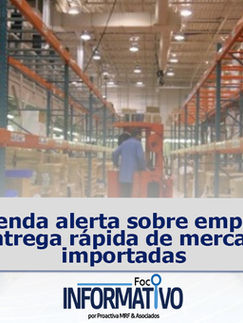 Hacienda alerta sobre servicios de empresas de entrega rápida de mercancías
