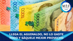 Llega el aguinaldo, no lo gaste todo y sáquele mejor provecho