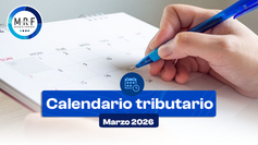 Calendario Tributario marzo 2026
