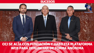 OIJ se alía con fundación y habilita plataforma web para denunciar de forma anónima
