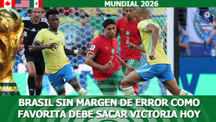 Brasil sin margen de error como favorita debe sacar victoria hoy