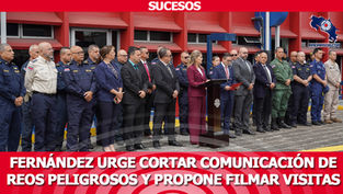 Fernández urge cortar comunicación de reos peligrosos y propone filmar visitas de abogados
