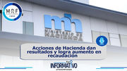 Acciones de Hacienda dan resultados y logra aumento en recaudación