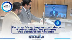 Facturas falsas, impuesto al tabaco y cobro judicial, los primeros tres objetivos de Hacienda